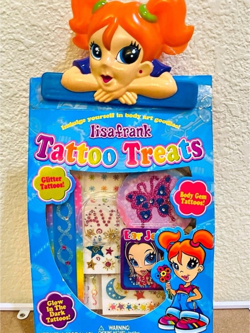 Lisa Frank Tattoo Treats Body Art Goodies Set